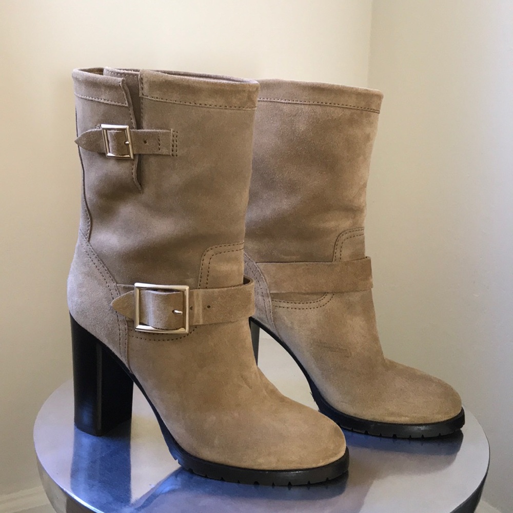 Jimmy Choo 4 “ boots. Like new